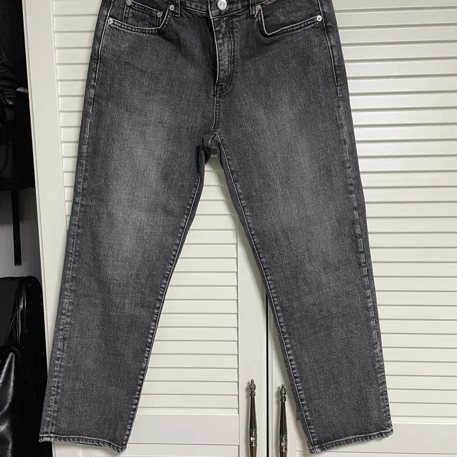 브랜디드 1820 BLACK STANDARD4 JEANS [CROP ST