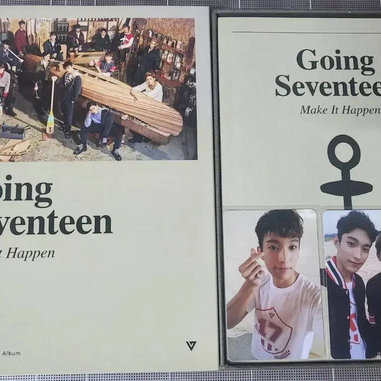 세븐틴 고잉세븐틴 초판 앨범 3종 개별 양도합니다