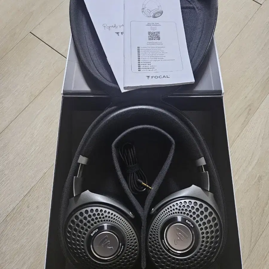 focal Bathys 포칼 베티스 블루투스 헤드폰 블랙