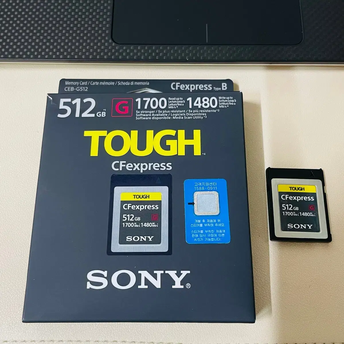 소니 CFexpress 512GB 터프