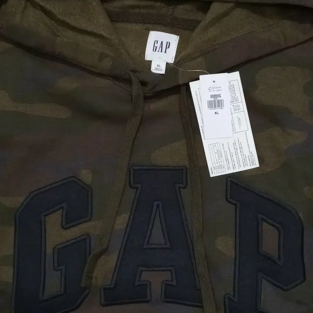 GAP 갭 기모 후드티셔츠 XL