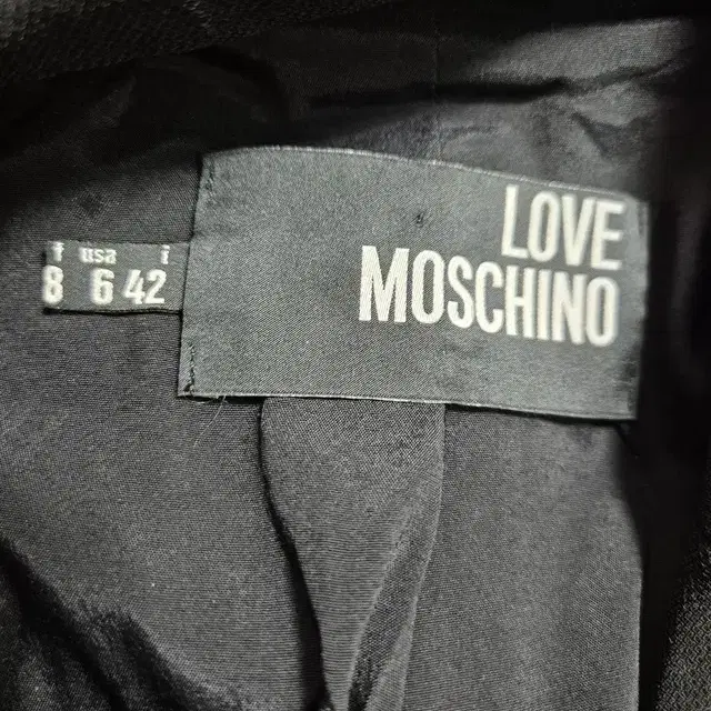 모스키노MOSCHINO 정품 하객룩오피스룩 프릴러플 여성 숏자켓91-95