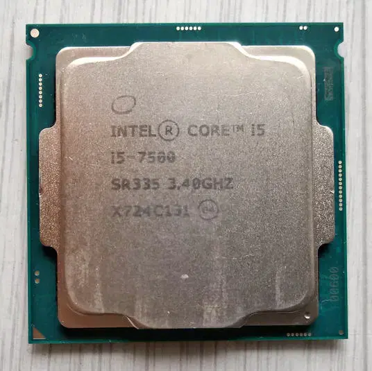 i5-7500(3.40GHz, 4Cores. 4threads카비)CPU