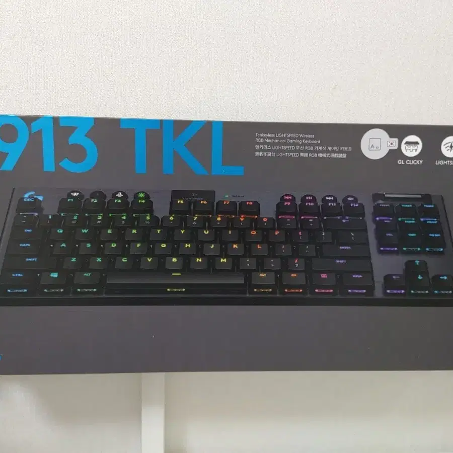 로지텍 G913 TKL 클릭키 키보드