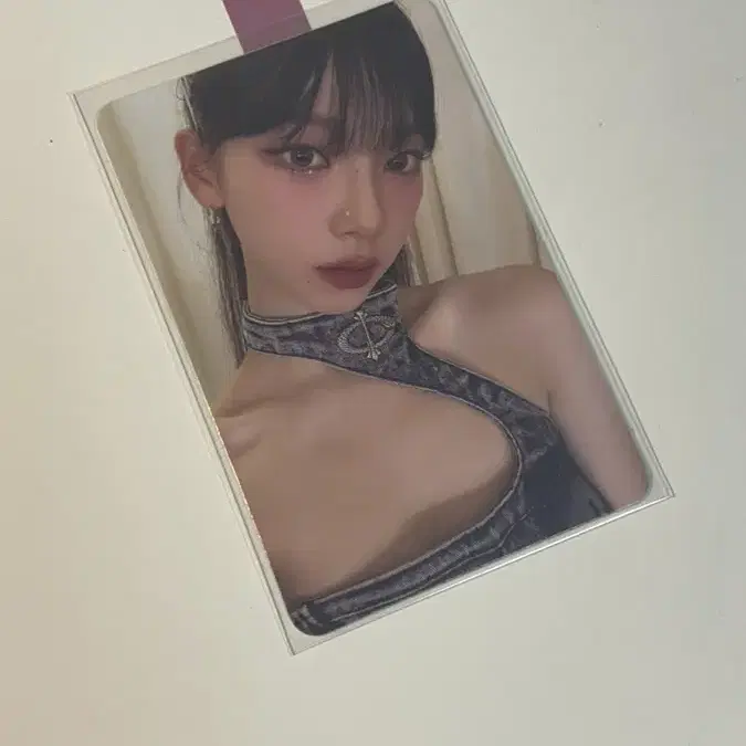 에스파 카리나 드라마 시티 랜덤 트레카 트레이딩카드 포카