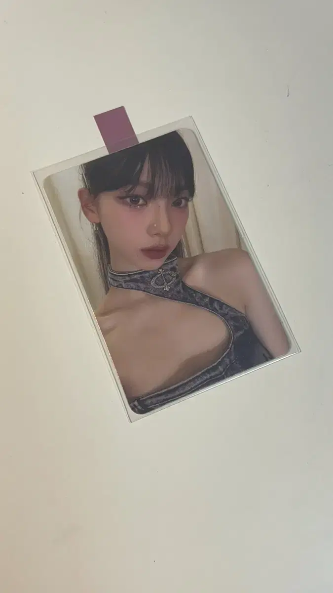 에스파 카리나 드라마 시티 랜덤 트레카 트레이딩카드 포카