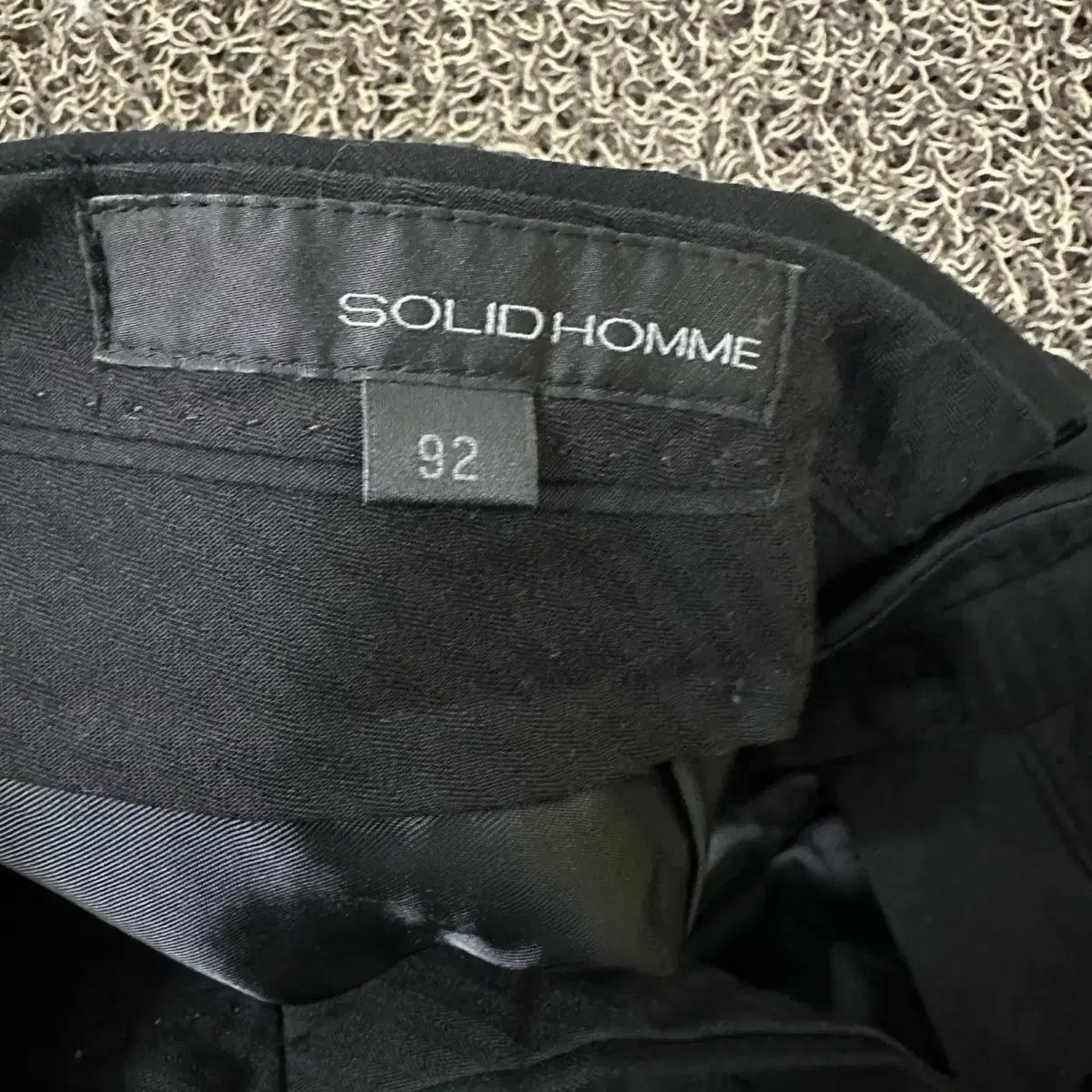 SOLIDHOMME 솔리드옴므 정장 수트 세트 블레이저 슬렉스