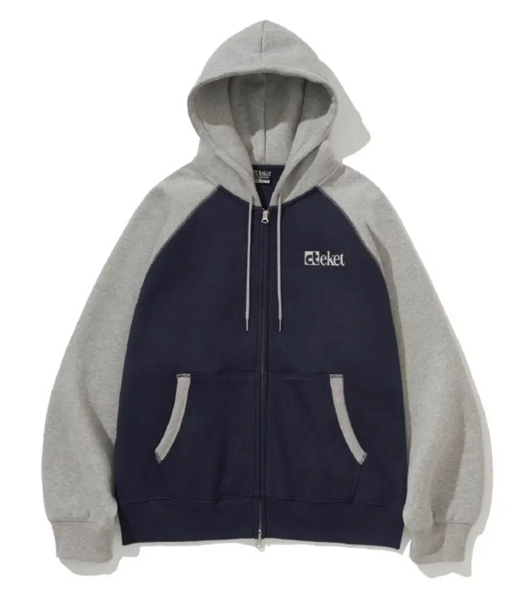 Plan Zip-Up Hoodie Navy m사이즈