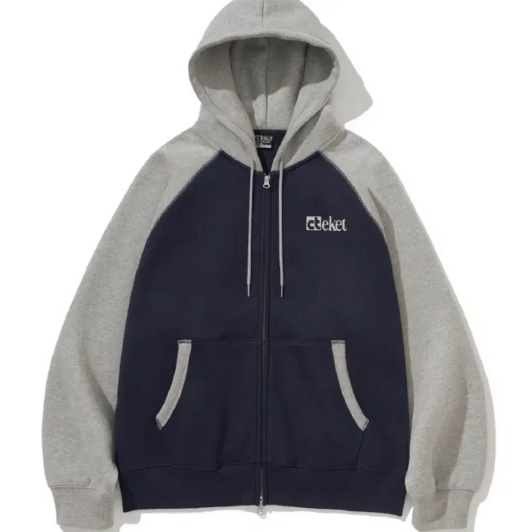 테켓 후드집업 Plan Zip-Up Hoodie Navy