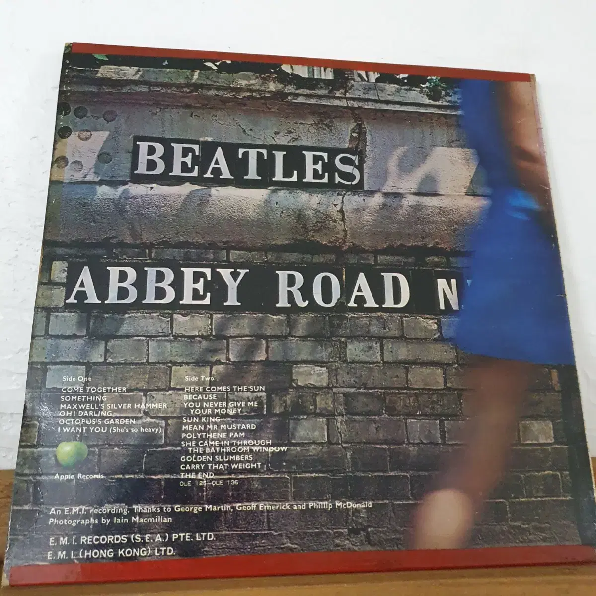 비틀즈 LP  ABBEY  ROAD