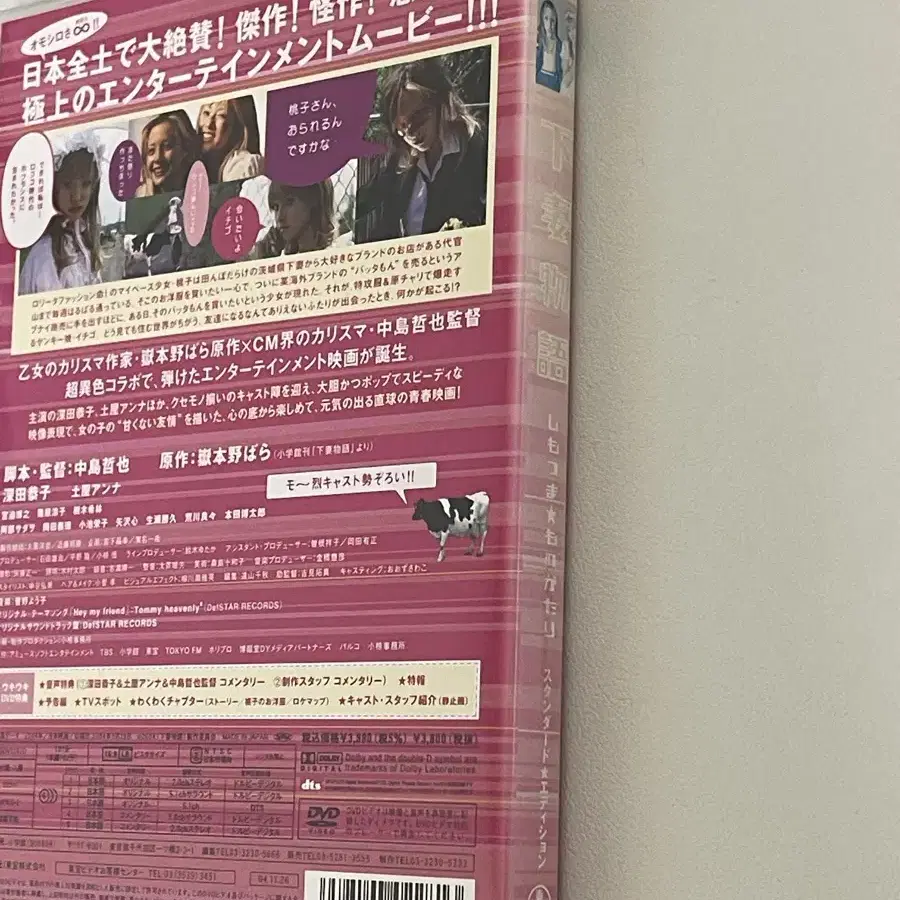 영화 불량공주 모모코 일본 초판 DVD