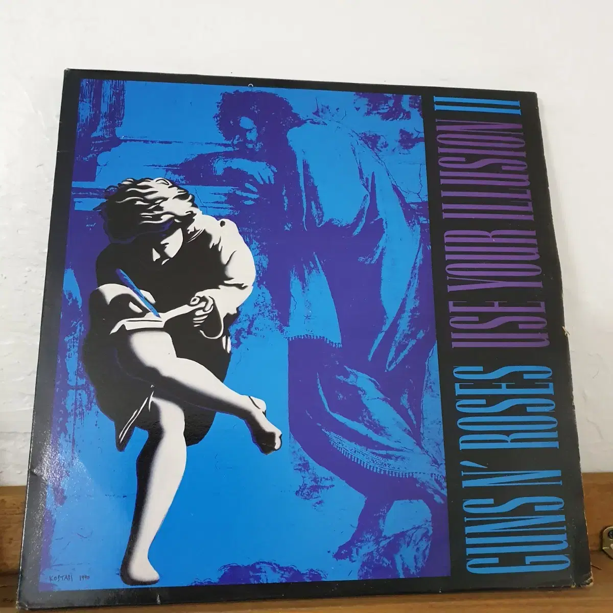 건즈앤로지스  GUNNS N' ROSES 2 LP  1991