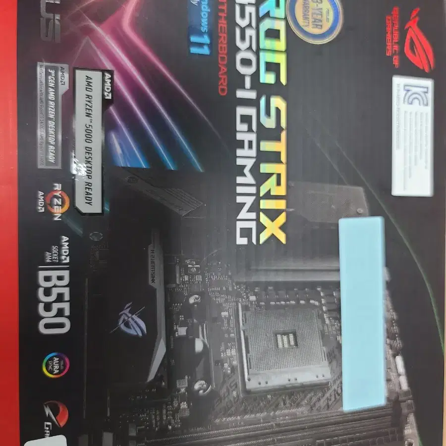 asus b550i strix amd 5700g 일괄 itx