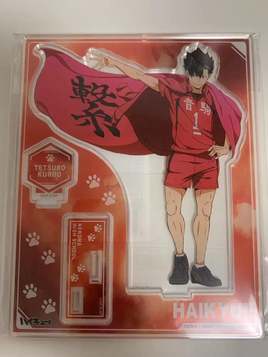 Kuroo Banner acrylic unsealed