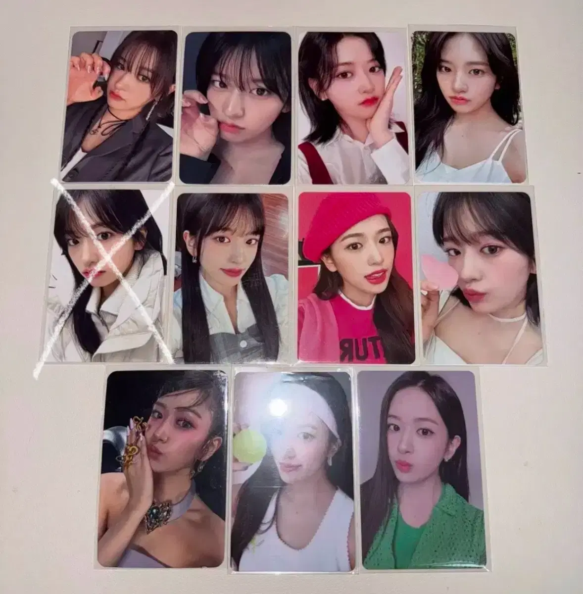 ive photocard sell yujin gaeul lay wonyoung leeseo