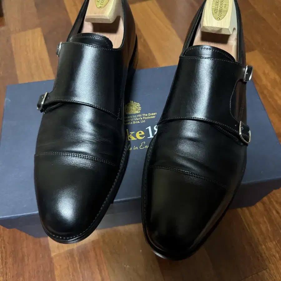 Loake 로크 1880 캐논 더블 몽크스트랩 uk8.5판매