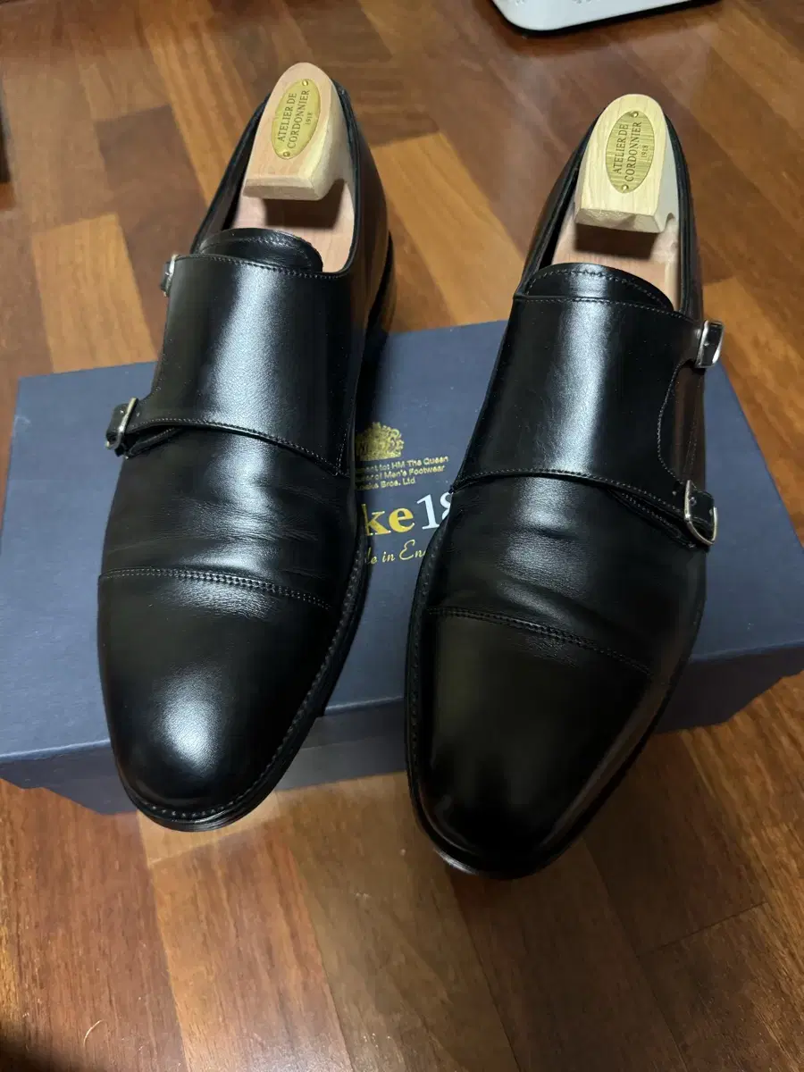 Loake 로크 1880 캐논 더블 몽크스트랩 uk8.5판매