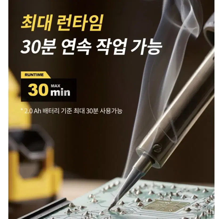 스탠리 공구 팻맥스 20V 충전인두기 SCE040 [몸체/새상품]