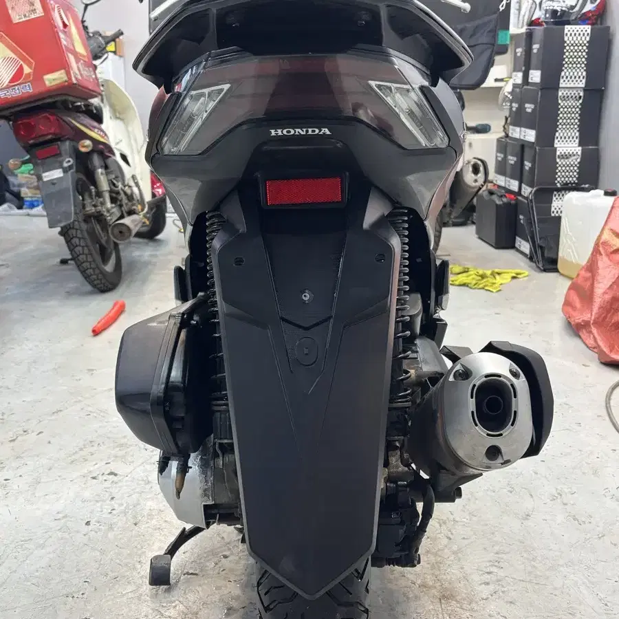 21년 pcx 125abs 2만키로대 배달세팅