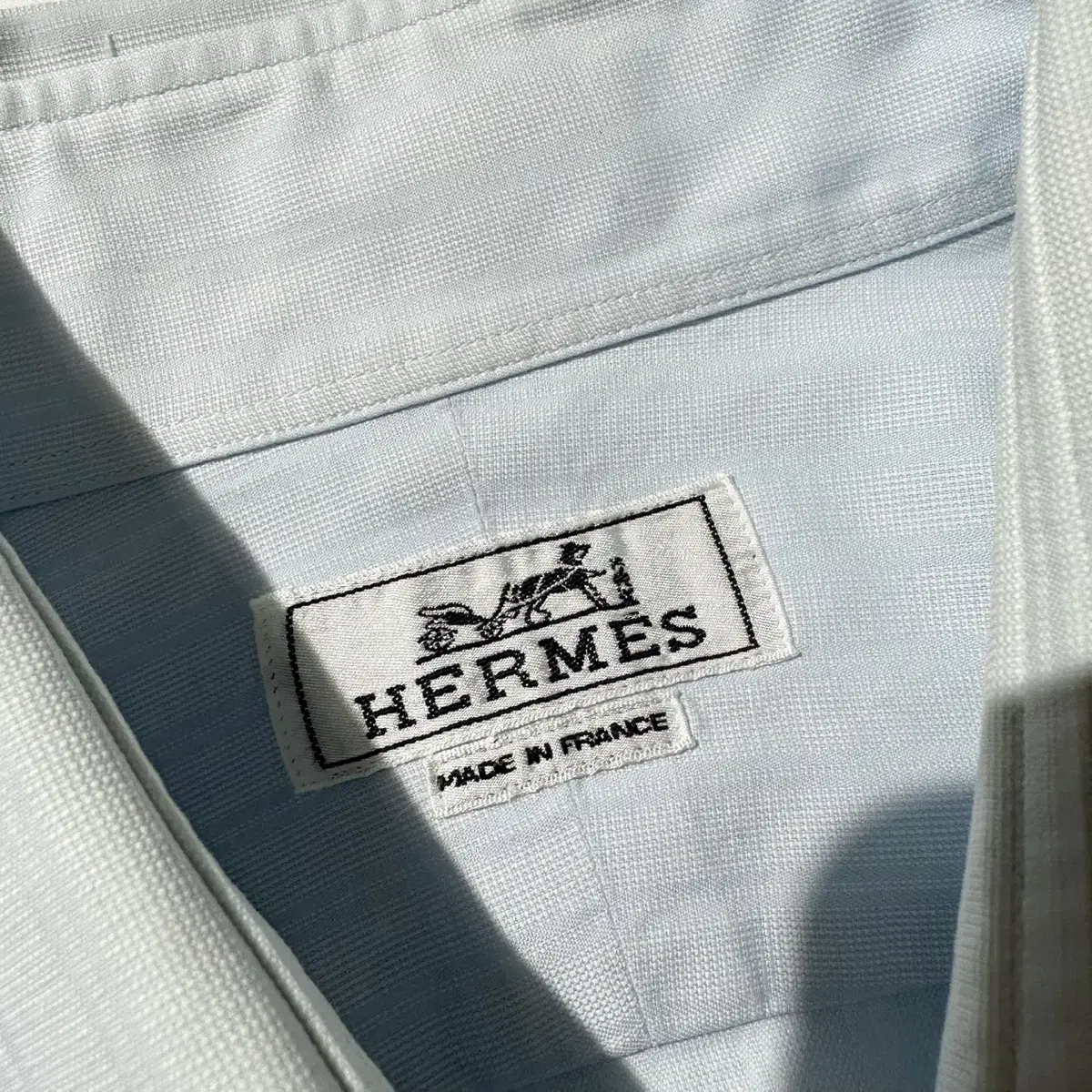 [2XL] Hermes 에르메스 스트라이프 셔츠