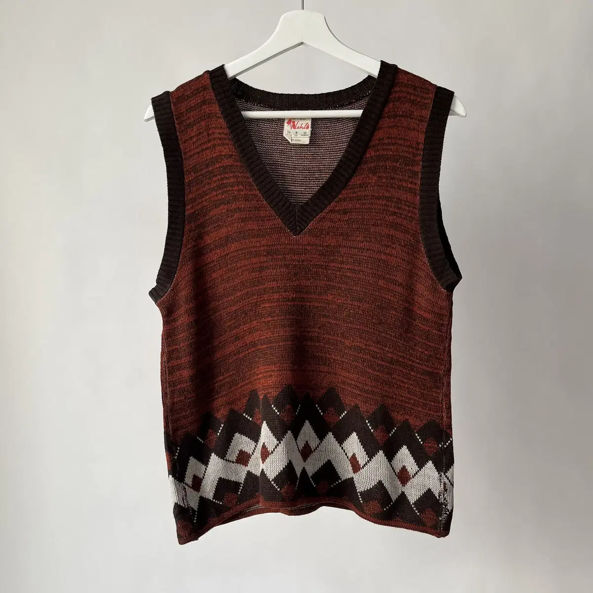 Wahls 70's~80's knit vest ( 스웨덴제 )