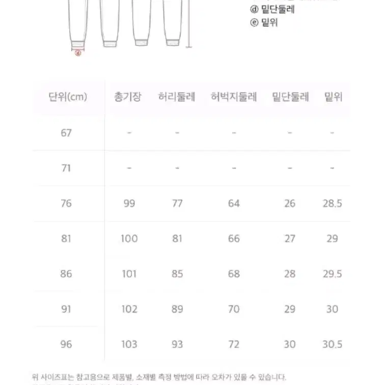 내셔널 우븐 조거팬츠(31-33)