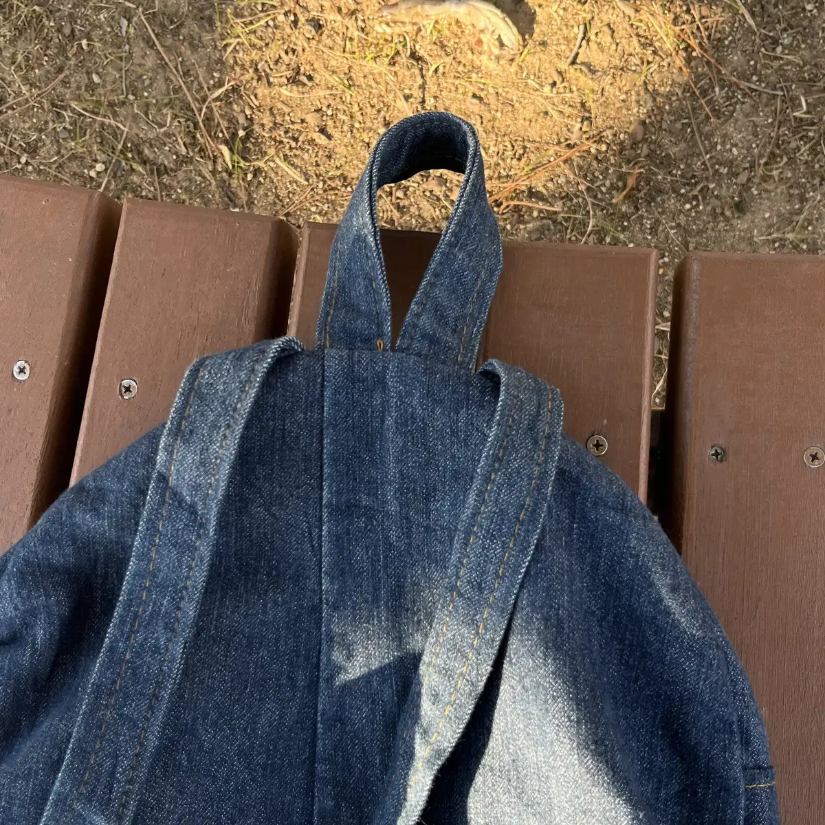 Denim Backpack