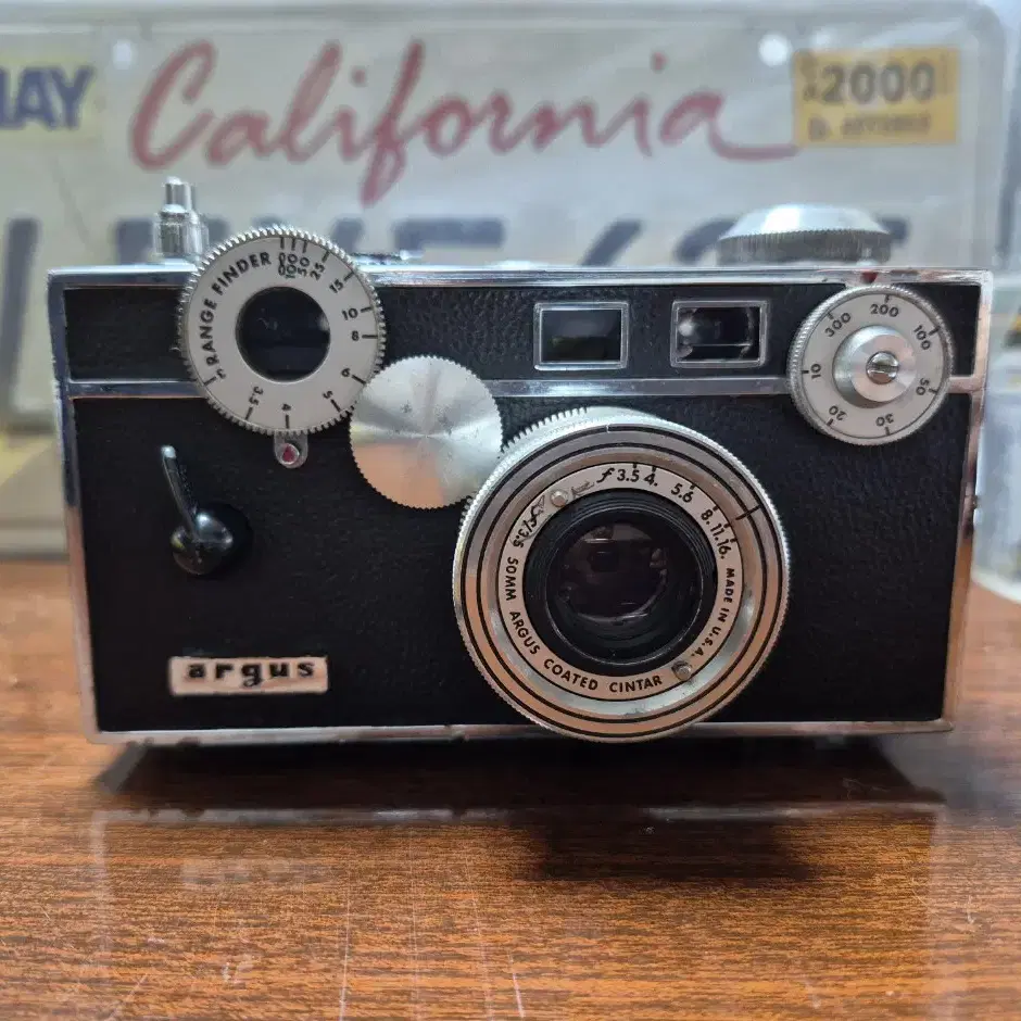 앤틱/빈티지 미국 Argus C3 35mm 브릭카메라 A