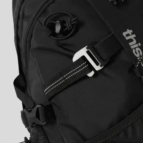 디스이스네버댓 SP-Logo Field Backpack 28 Blac