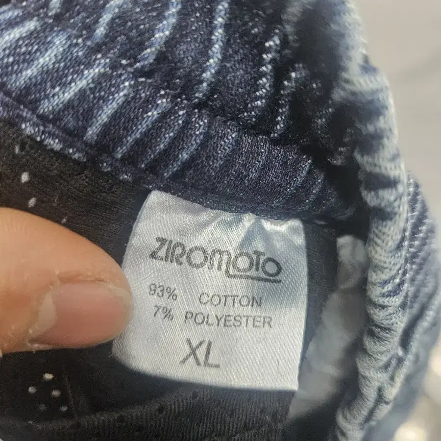 XL ZIromoto 라이더 밴딩 청바지