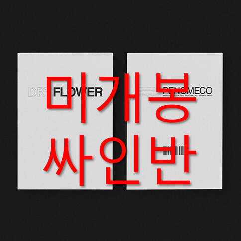 [미개봉 싸인반] 페노메코 - Dry Flower (CD)