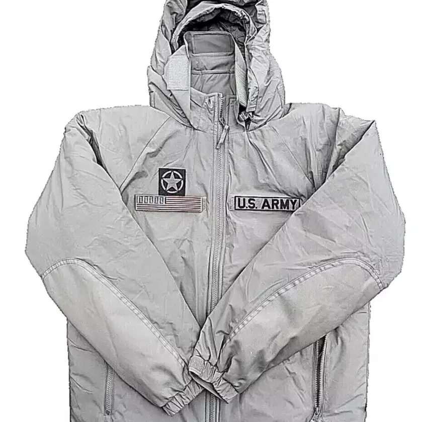 US ARMY 레벨 7 Primaloft ECWCS 파카 그레이, 블랙