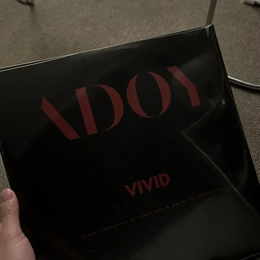 아도이 VIVID LP 미개봉