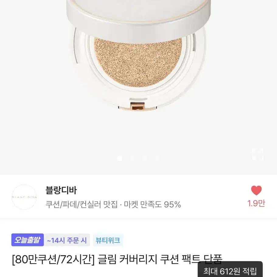 블랑디바 쿠션 21호