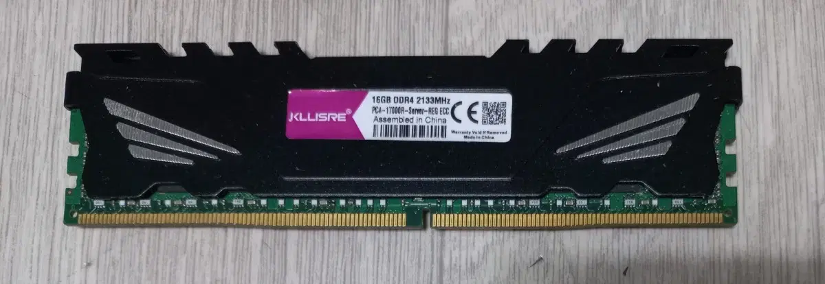 krrisre ddr4 16g 메모리 부품용으로 팝니다