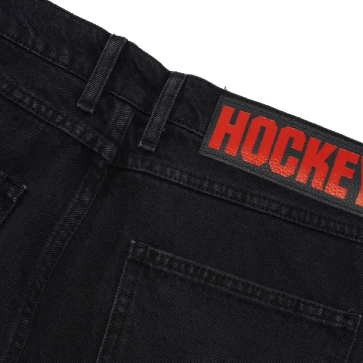 퍼킹어썸 hockey 더블니 블랙 진 32