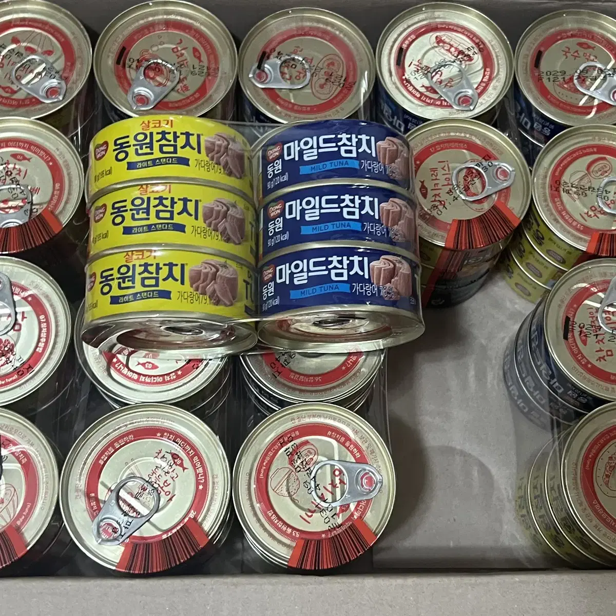 무료배송/동원살코기참치 90g 30캔 + 마일드참치 90g30캔 총60캔