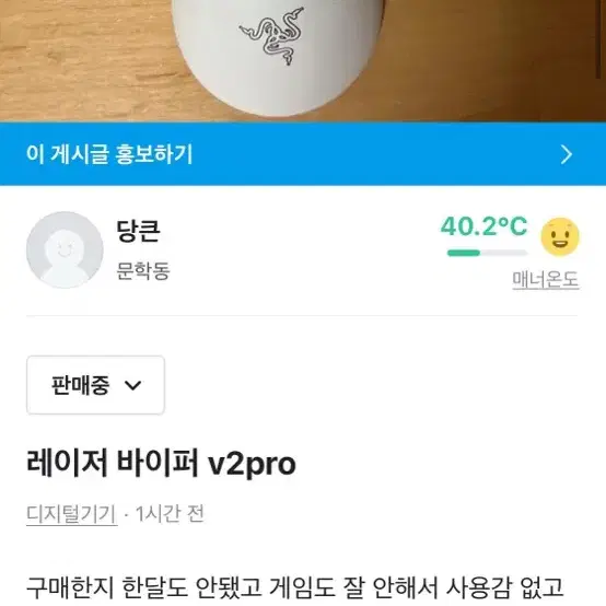 레이저 바이퍼 v2 pro