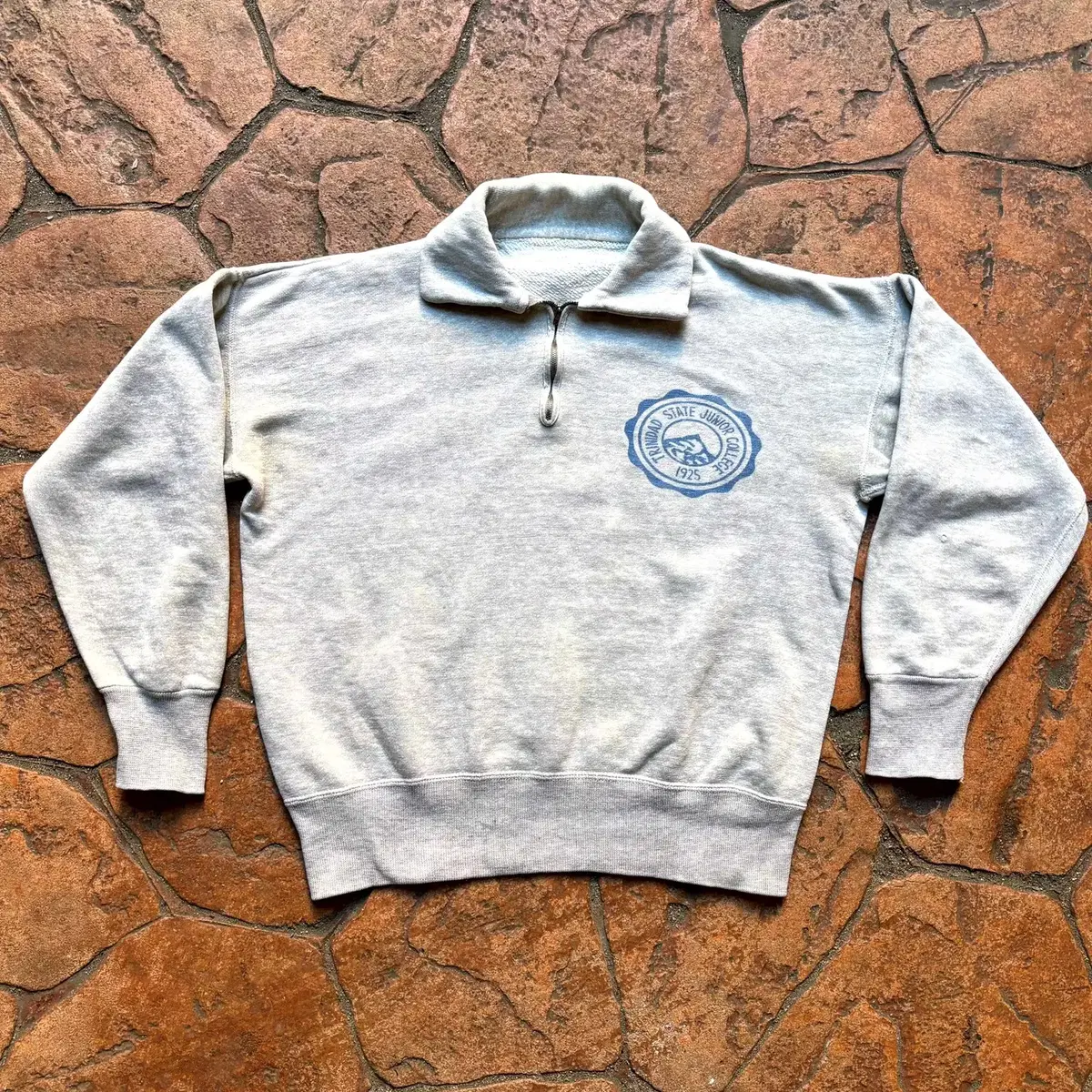 50's 빈티지 1/4 Zip 스웻셔츠 100~105