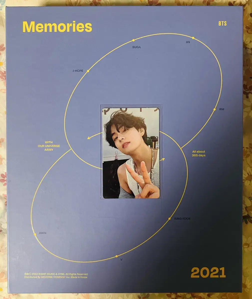 방탄 21메모리즈 태형