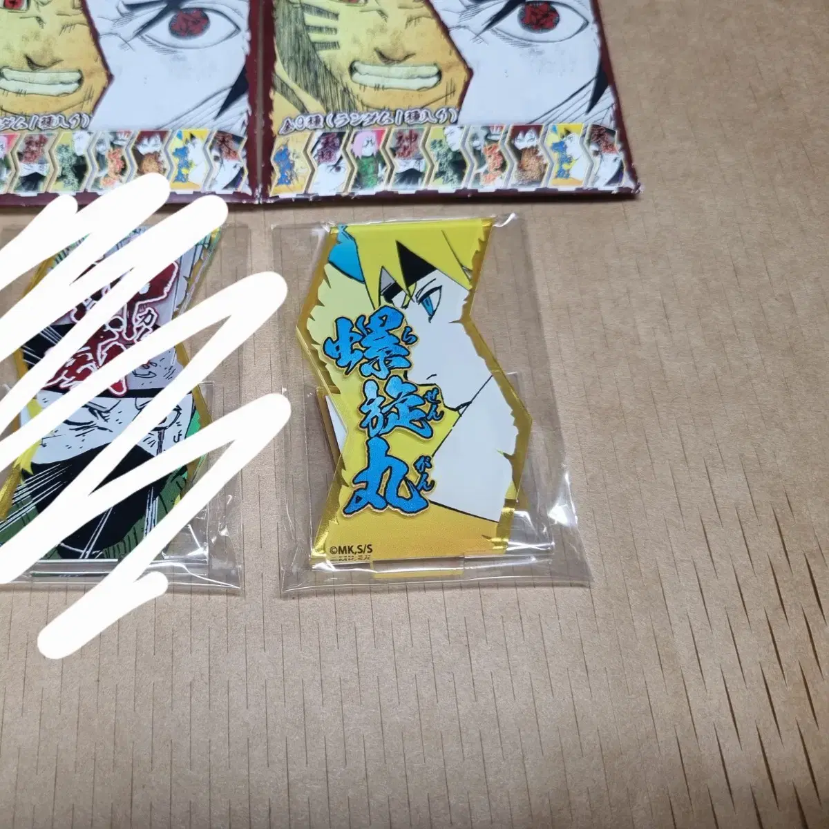 Naruto Minato Jump Shop 25th Anniversary Pair Special Moves acrylic sell WTS