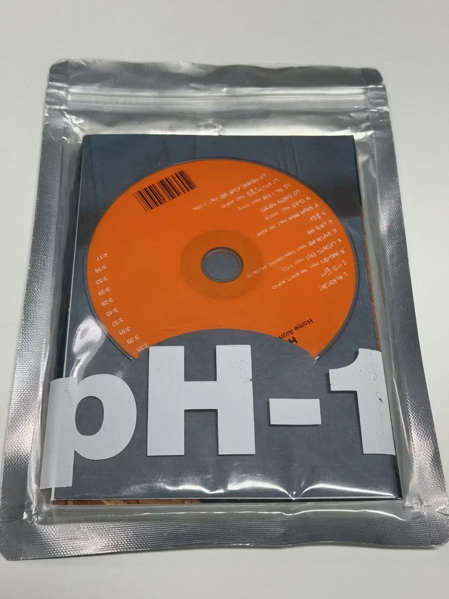 ph-1 앨범 친필사인 포스터