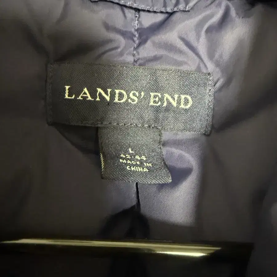 LANDS END 구스 다운 패딩 베스트