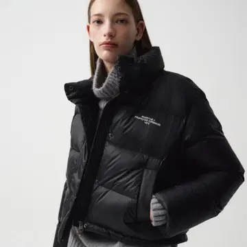 마리떼 W BASIC DUCK DOWN CROP PUFFER black | 브랜드 중고거래