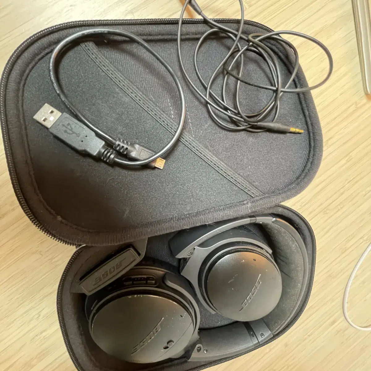 보스 헤드폰 qc35 블랙