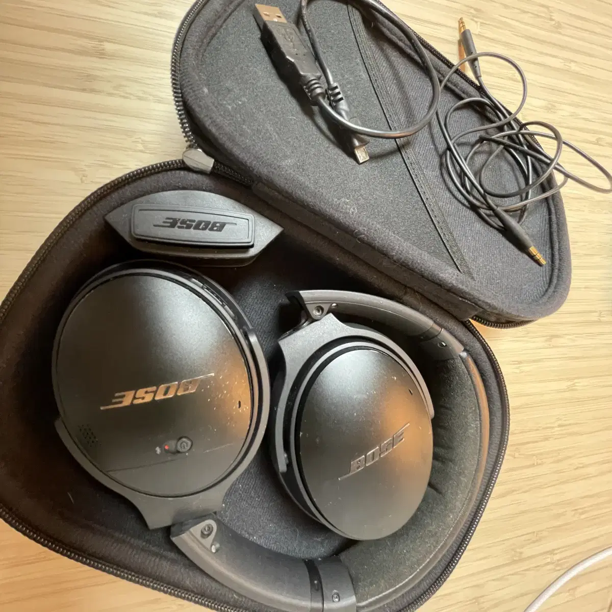 보스 헤드폰 qc35 블랙