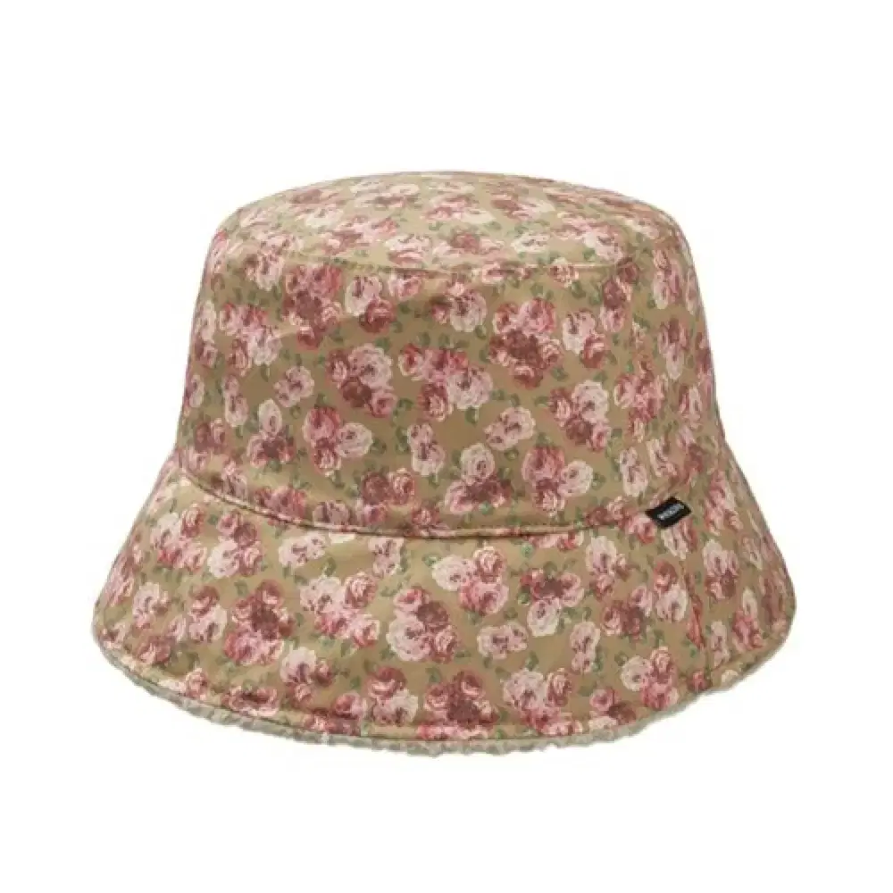 위캔더스 FLORAL REVERSIBLE HAT 플로럴 모자 베이지