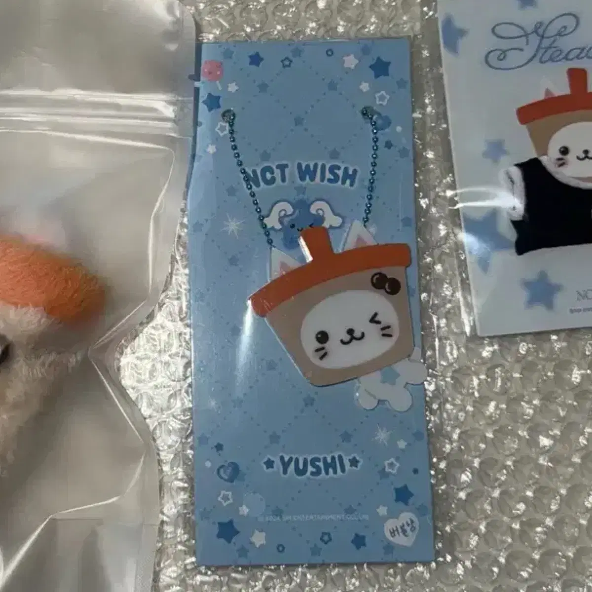 Nctwish u wts bubble nan doll keyring wts