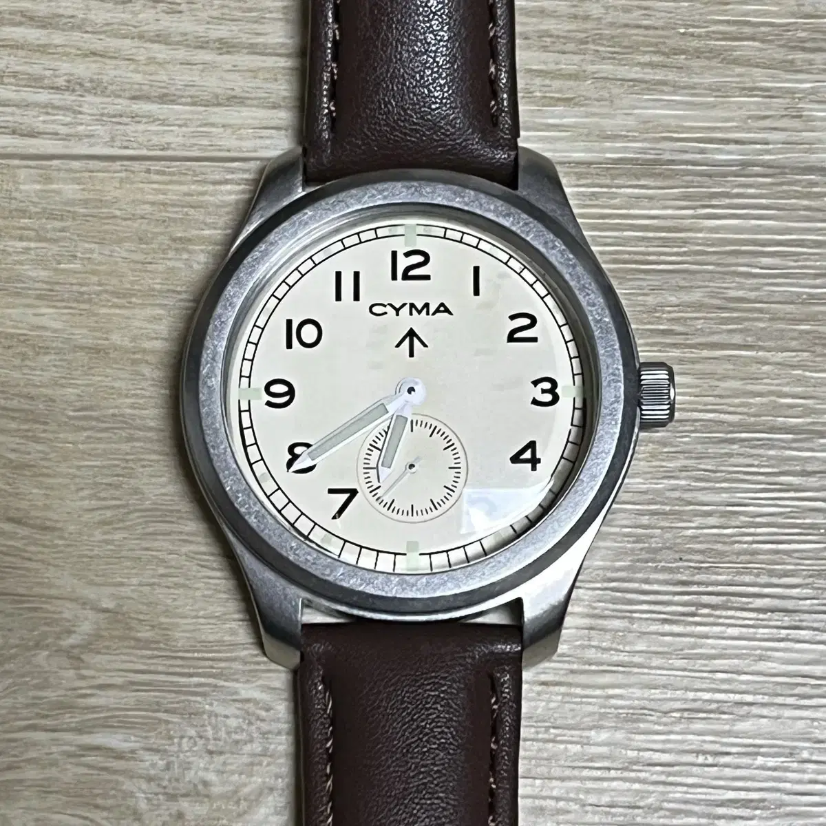 Cyma 씨마 빈티지 더티더즌 38mm 쿼츠 필드워치 툴워치 W.W.W