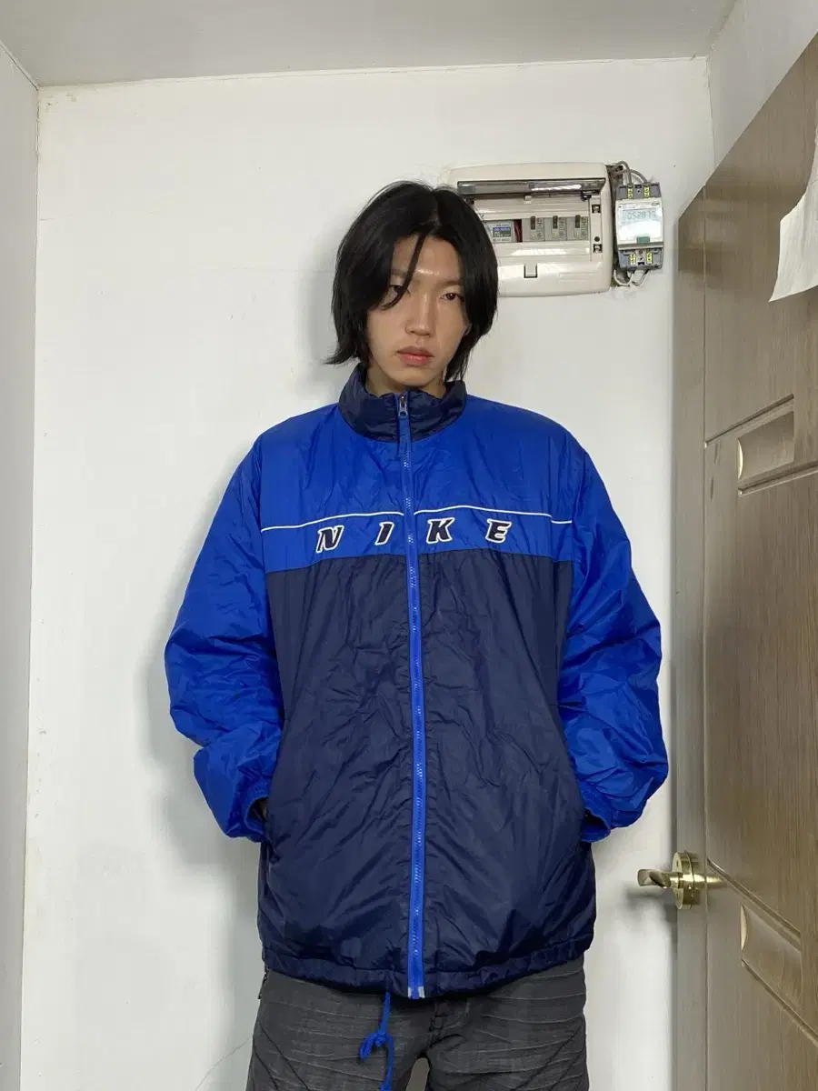 00s 나이키 스펠아웃 올드스쿨 바람막이 2XL